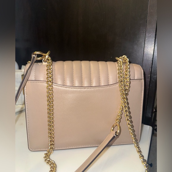 Coach Klare Leather Crossbody with Linear Quilting Stitches - Picture 3 of 5